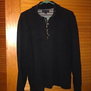Banana republic quarter zip/button